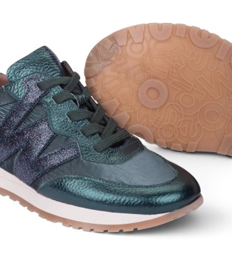 Wonders A-4810 green shoes