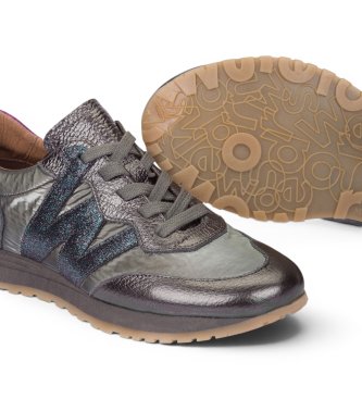 Wonders Zapatillas de Piel Tot gris