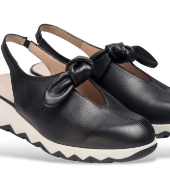 Wonders Aixa chaussures en cuir noir