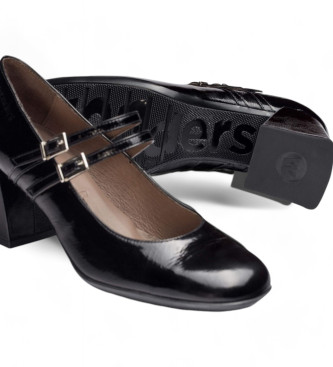 Wonders Chaussures en cuir Elista noir