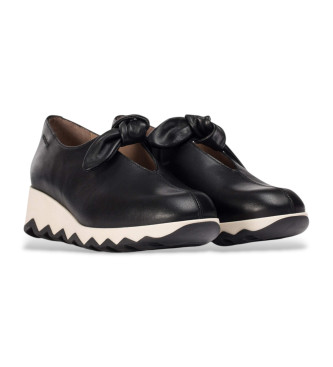 Wonders Leren schoenen Simon 11 zwart
