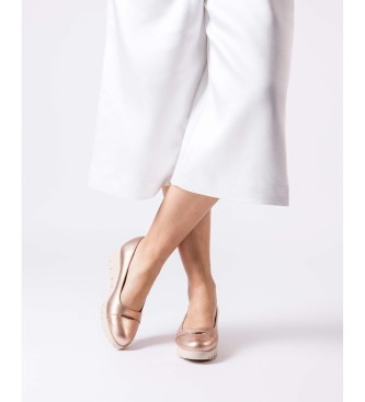 Wonders Leather shoes Alira bronze