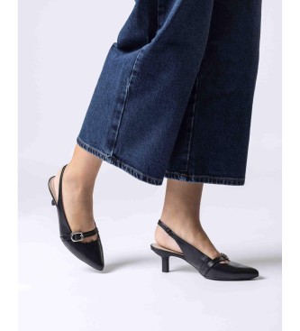 Wonders Zapatos de Piel Gaia negro