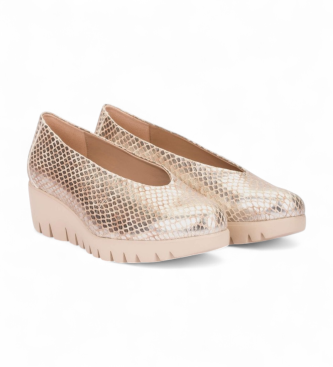 Wonders Zapatos Fly Snake dorado