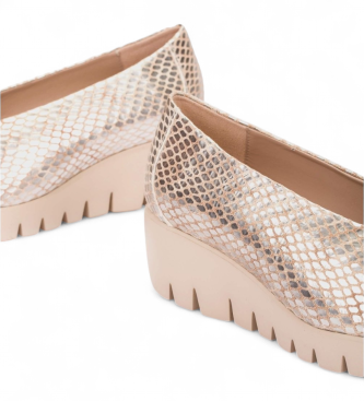 Wonders Zapatos Fly Snake dorado