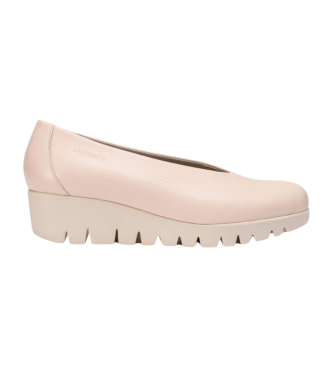 Wonders Fly Rosa Lederschuhe