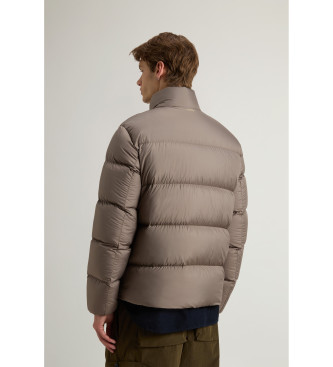 Woolrich Bruin microvezel dekbedovertrek Cloud