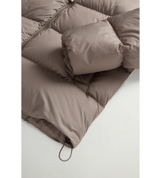 Woolrich Bruin microvezel dekbedovertrek Cloud