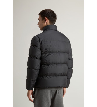 Woolrich Kurtka puchowa Cloud z mikropolaru w kolorze czarnym