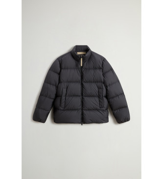 Woolrich Kurtka puchowa Cloud z mikropolaru w kolorze czarnym