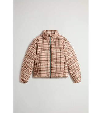 Woolrich Vvet duffelcoat med to lag i beige