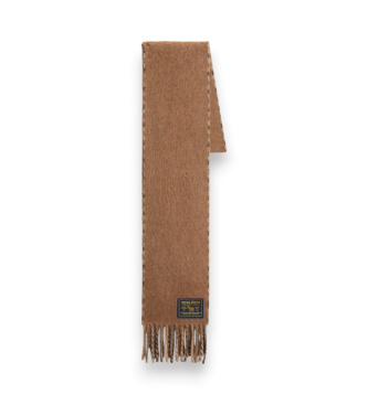Woolrich Bufanda de cuadros Check marrón
