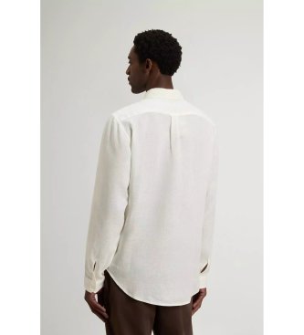 Woolrich White linen shirt