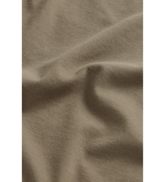 Woolrich Pure cotton T-shirt with green logo