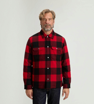 Woolrich Cazadora Alaskan rojo