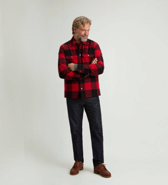 Woolrich Cazadora Alaskan rojo