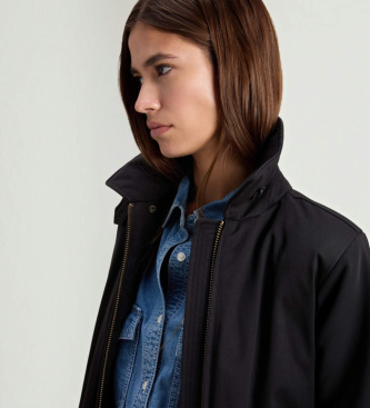 Woolrich Chaqueta Faux Fur Field negro