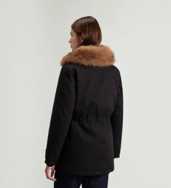 Woolrich Chaqueta Faux Fur Field negro