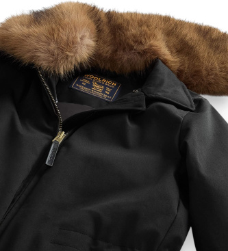 Woolrich Chaqueta Faux Fur Field negro