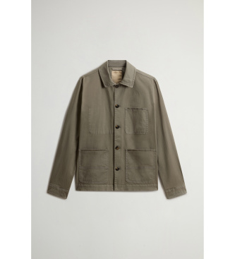 Woolrich Giacca-camicia Chore verde oliva