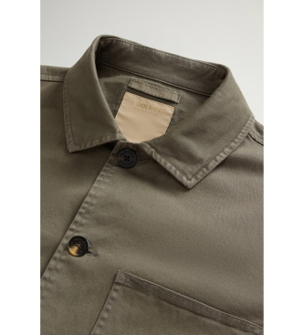 Woolrich Giacca-camicia Chore verde oliva