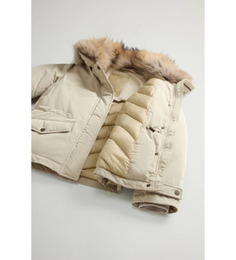 Woolrich Chaqueta Grace de Peached Poly beige