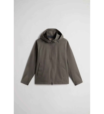 Woolrich Giacca Pacific in tessuto grigio a due strati