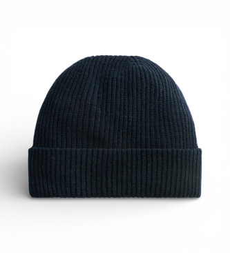 Woolrich Navy wool blend cap
