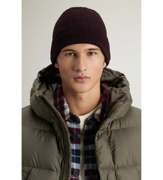 Woolrich Wine wool blend hat