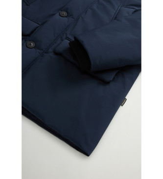 Woolrich Parka Arctic Cloud com capuz azul-marinho