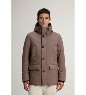 Woolrich Parka com capuz castanha Arctic Cloud
