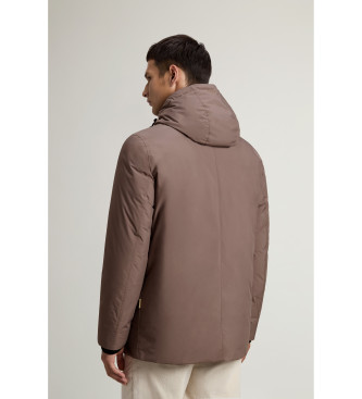 Woolrich Parka com capuz castanha Arctic Cloud