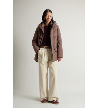 Woolrich Parka com capuz castanha Arctic Cloud