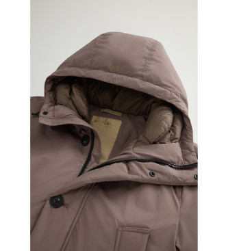 Woolrich Parka com capuz castanha Arctic Cloud
