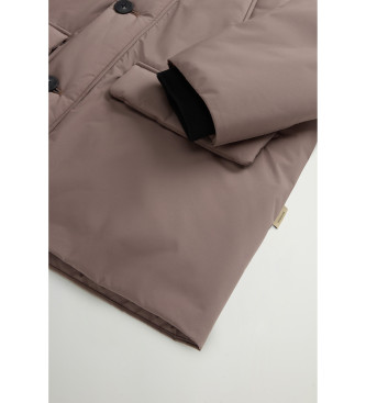 Woolrich Parka com capuz castanha Arctic Cloud
