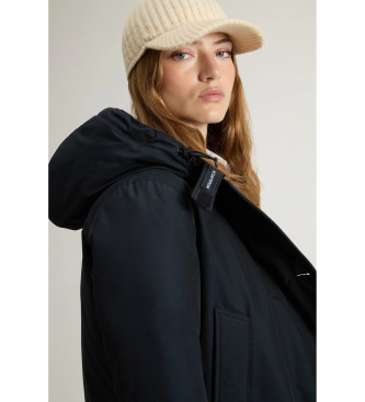 Woolrich Parka artico in tessuto Ramar blu navy