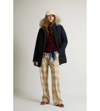 Woolrich Parka artico in tessuto Ramar blu navy