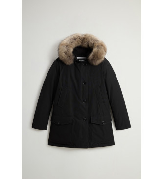 Woolrich Parka artico in tessuto Ramar nero