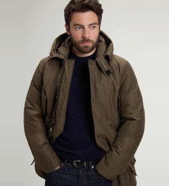 Woolrich Parka Arctic Déhoussable verte