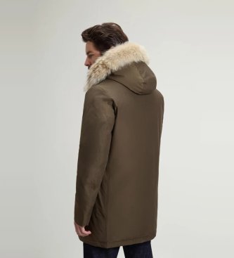 Woolrich Parka Arctic Déhoussable verte