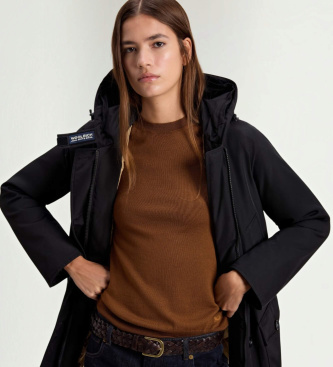 Woolrich Parka Arctic Detachable Fur negro