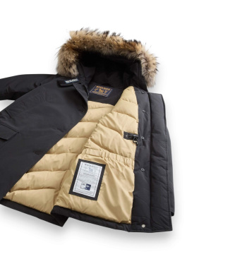 Woolrich Parka Arctic Detachable Fur negro