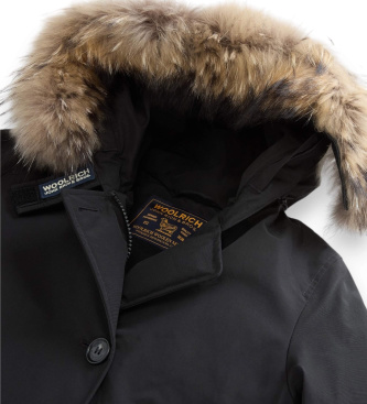Woolrich Parka Arctic Detachable Fur negro