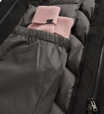 Woolrich Parka Arctic Detachable Fur negro