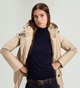 Woolrich Parka Arctic Fur beżowa