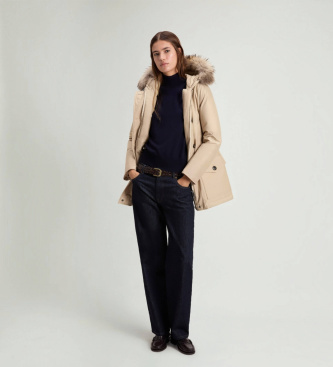 Woolrich Parka Arctic Fur beżowa