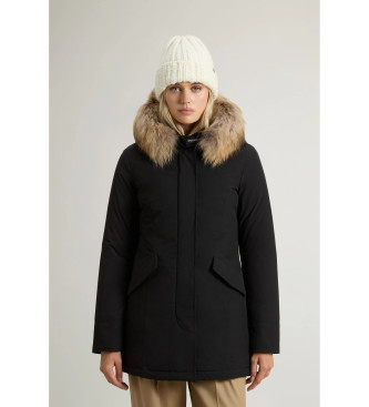 Woolrich Arctic Parka in Urban Touch with detachable fur black