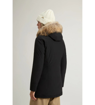 Woolrich Arctic Parka in Urban Touch with detachable fur black