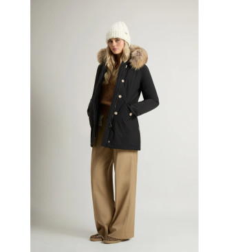 Woolrich Arctic Parka in Urban Touch with detachable fur black