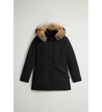 Woolrich Arctic Parka in Urban Touch with detachable fur black